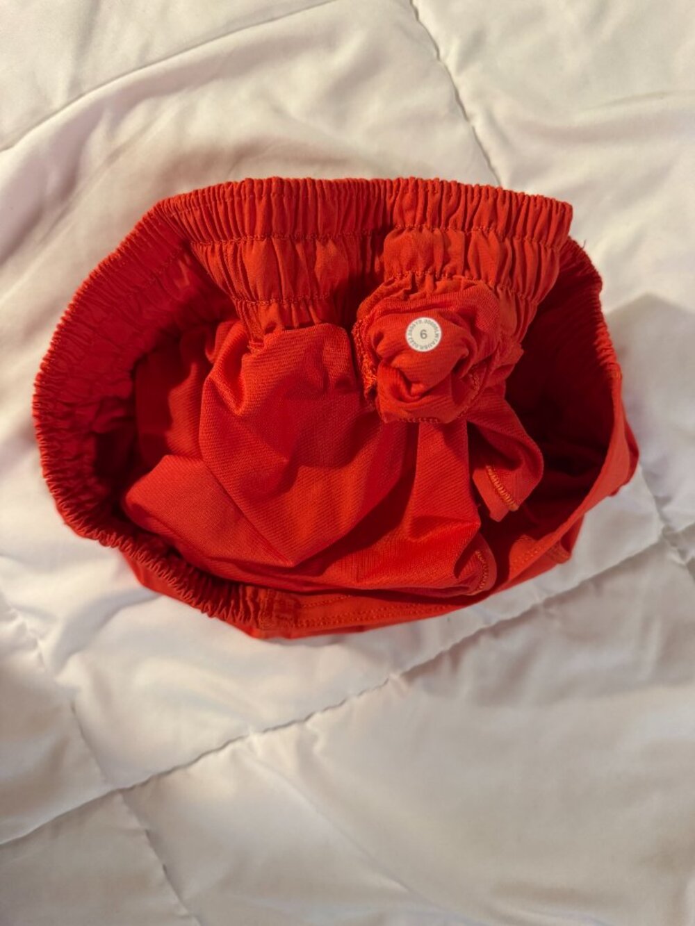 Lululemon Hotty Hot Red 6 (2.5”) - Picture 3 of 5